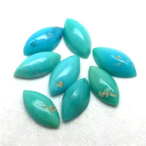 Turquoise Cabochon X X Mm X Mm Navete Marquis Calibrated Sleeping
