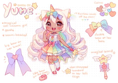 Video Commission Unicorn Rainbow By Hyanna Natsu On Deviantart Anime Character Design