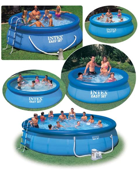 Intex 28110 8x 30 Easy Set Inflatable Above Ground Pool