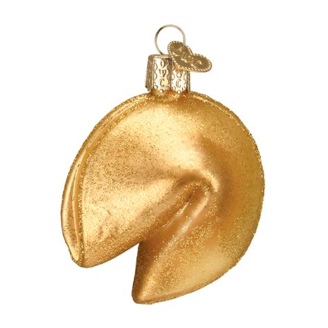 Old World Christmas Fortune Cookie Ornament Winterwood Gift