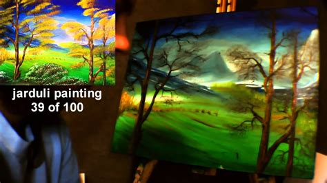 Oil Painting Demonstration Beautiful Landscape Youtube