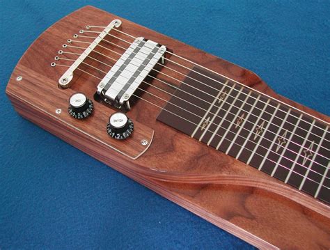 Lap Steel Guitar 8 String Console Slide Steel Guitar Walnut