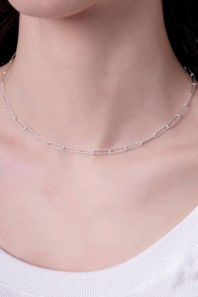 Soo And Soo Dream Squared Silver Necklace Necklaces For Women Kooding