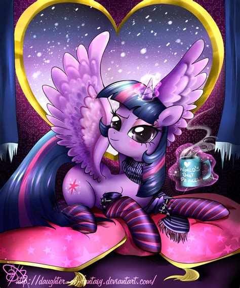 Alicorn Twilight Wearing Socks Commission By Daughter Of Fantasy On