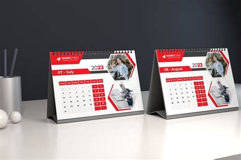 New Year Desk Calendar 2023 Template In 2022 Desk Calendars Calendar