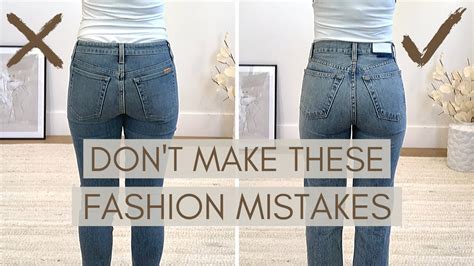 7 fashion mistakes women make youtube
