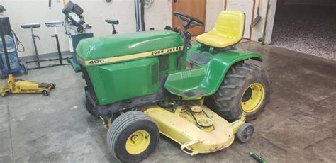 John Deere 400 With 3 Point Hitch And New Motor Il Weekend Freedom Machines