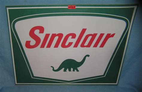 Sinclair Gas And Oil Company Retro Advertising Sign