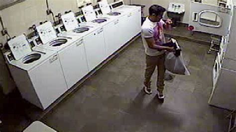 Surveillance Video Shows Man Stealing Womans Underwear From Laundry In