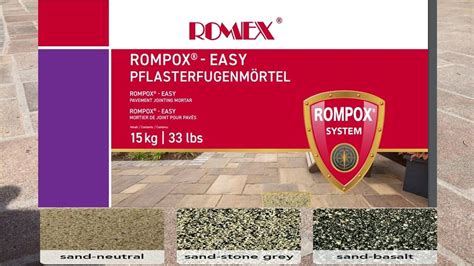 Romex Rompox Easy Pointing Mortar Neutral 15kg Uk Diy