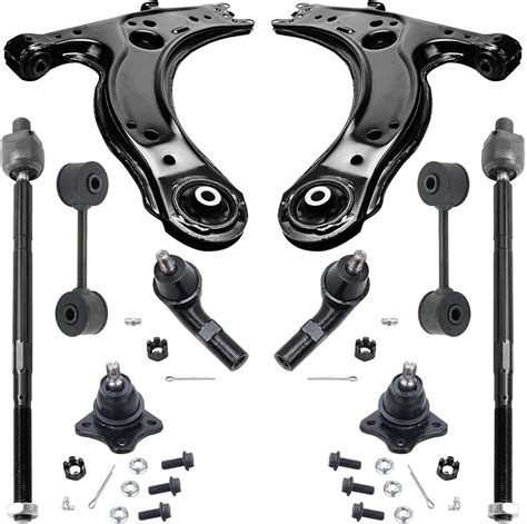 Amazon Com Detroit Axle Front End Pc Suspension Kit For Volkswagen Jetta