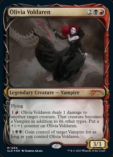 Olivia Voldaren Magic The Gathering Mtg Card