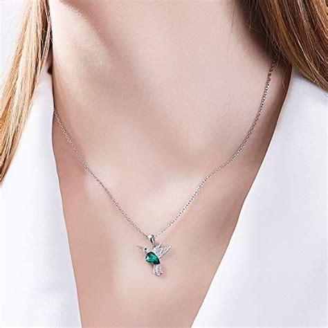 Cde Hummingbird Necklaces S925 Sterling Silver Necklaces