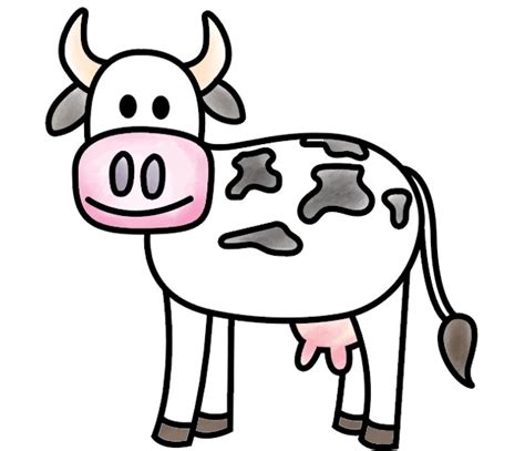 ¿cómo Dibujar Vaca Dibujo Preescolar Fácil De Vaca Estoy Aprendiendo