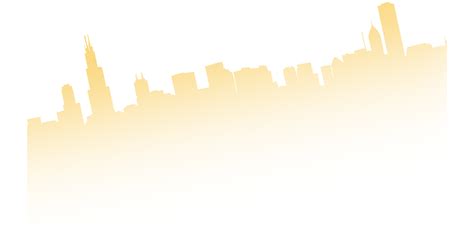 Chicago Skyline Desktop Wallpaper - City Silhouette png download - 4000 ...