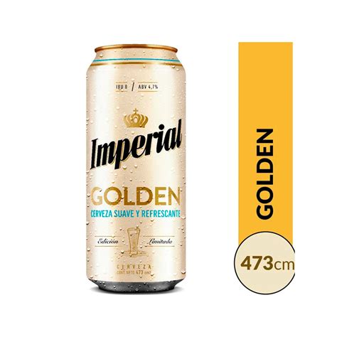 Cerveza Imperial Golden 473 Cc