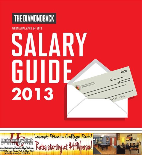 Maybe you would like to learn more about one of these? Salary Guide 2013 by The Diamondback - Issuu
