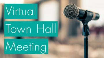 A town hall meeting is a meeting intended for everyone in the organisation, in which management reports on policy matters, and employees are a town hall meeting can be structured in different ways. CASS Virtual Town Hall Meeting - Calgary Alternative ...