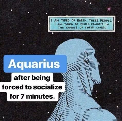 the funniest memes that describe what it s like to be an aquarius in 2020 zodiac signs