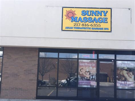 Sunny Massage Spa In Springfield Sunny Massage Spa 2609 Stevenson Dr Springfield Il 62703