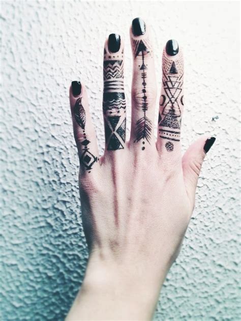 Tribal Finger Tattoos Designs Ideas And Meaning Tattoos For You