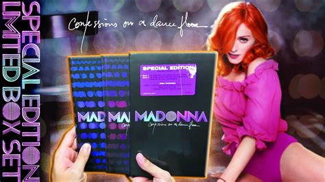 Unboxing Madonnas Confessions On A Dance Floor Special Edition Box Set Youtube