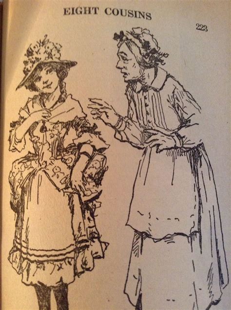 another frances brundage illustration of a louisa may alcott novel this one is eight cousins