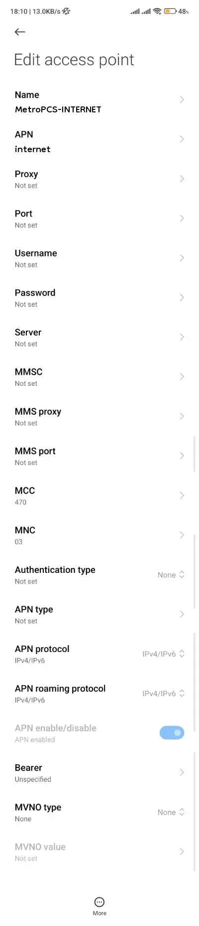 Metropcs Apn Settings For Android And Iphone 2024 3g 4g 5g Lte