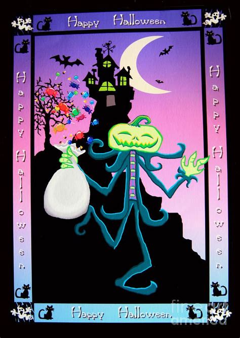 Haunted House By Nick Gustafson Haunted House Halloween Cards