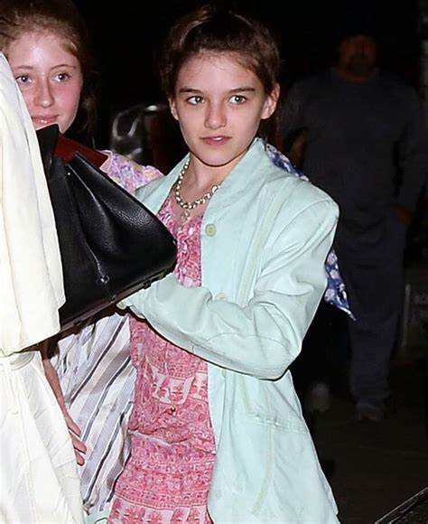 Suri Cruise Going Out To Celebrate Her Birthday With Her Mother And Friends Infantas Leonor Y