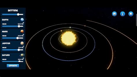 Solar System Simulation Youtube