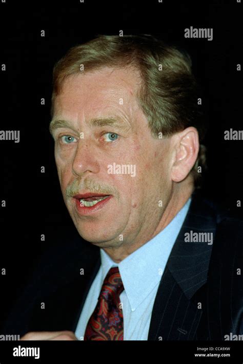 Vaclav Havel President Of Czechoslavakia 31 May 1992 Stock Photo Alamy
