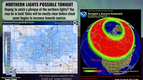 Northern Lights Might Shine Over Twin Cities Thursday Night