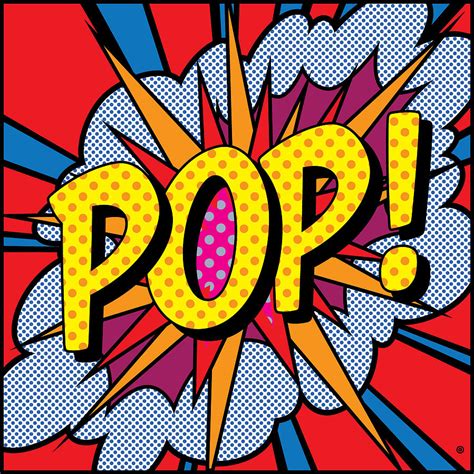 Cartoon Pop Art Style