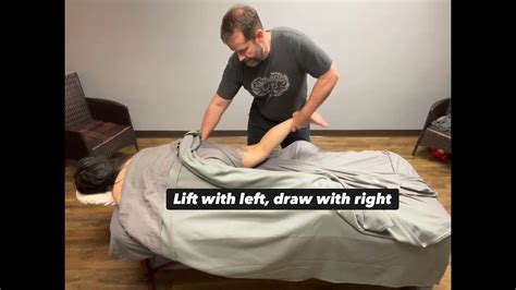 Step By Step Diaper Draping Technique For Massage Therapists Youtube