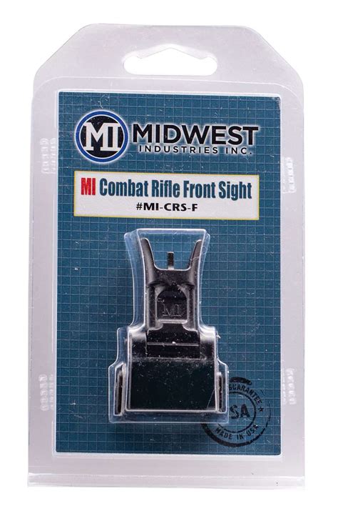 Midwest Industries Micrsf Combat Rifle Front Sight Ar 15 M4 M16 Black