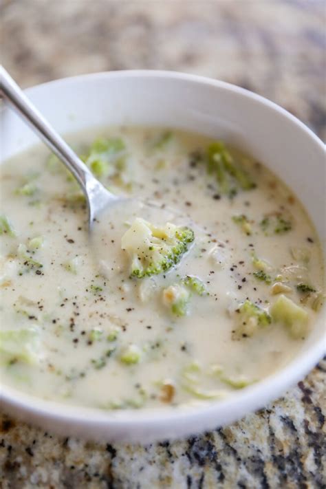 Creamy Broccoli Cheese Soup Laurens Latest