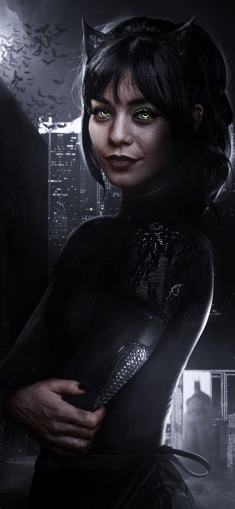 1242x2688 Vanessa Hudgens As Catwoman In Batman Movie Iphone Xs Max Hd