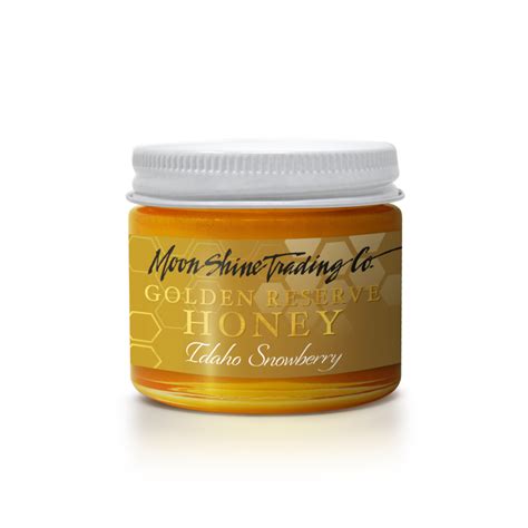 Idaho Snowberry Golden Reserve Varietal Honey Z Specialty Food