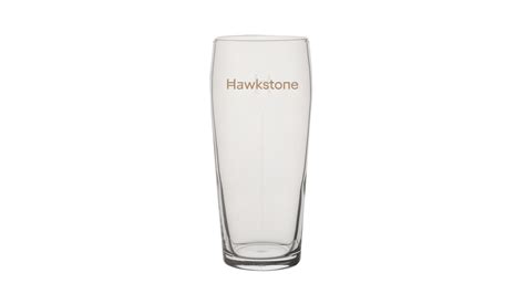 Hawkstone Pint Glass