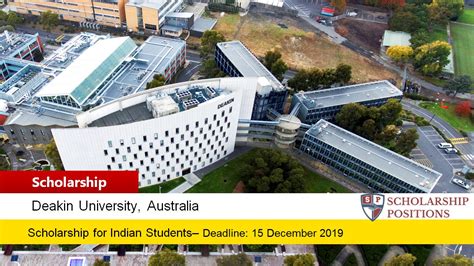 The samsung scholarship is initiating the scholarship across indian institute of technology and national institute. Deakin India Merit Scholarship in Australia, 2019-2021 ...