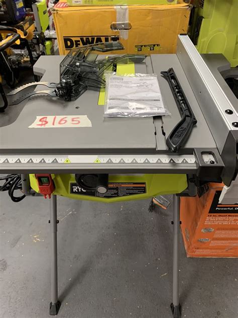 Ryobi 15 Amp 10 In Table Saw With Folding Stand 165 For Sale In