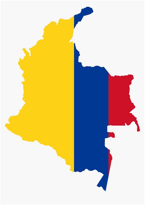 Political map of colombia with surrounding countries, provincial boundaries, provincial capitals, major cities, main roads, and major airports Colombia Map Outline - Colombia Map Png, Transparent Png ...