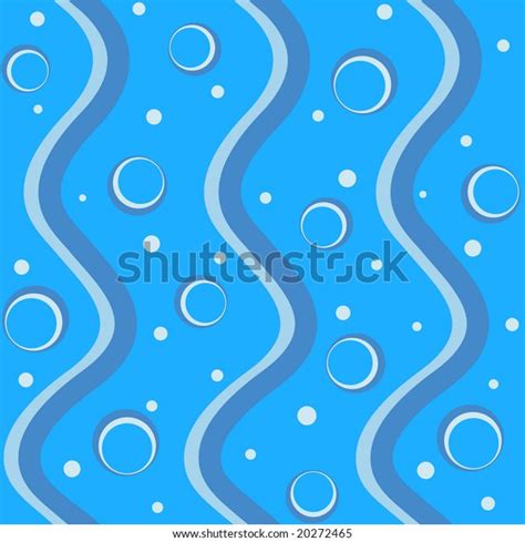 Seamless Water Background Stock Vector Royalty Free 20272465