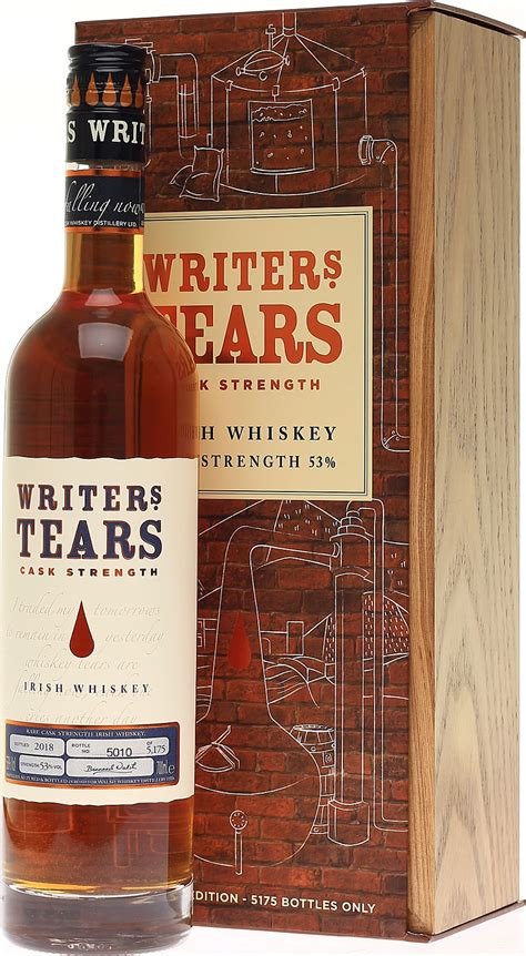 Writers Tears Cask Strength Irish Whiskey 53 Vol Als