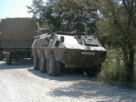 Bmr 600 Santa Barbara Systemas Wheeled Armoured Personnel Carrier Spain