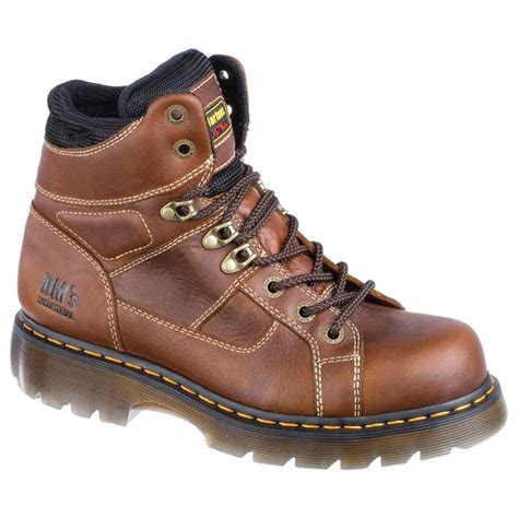 Mens Dr Martens™ 6 Ironbridge Work Boots Teak 172822 Work Boots