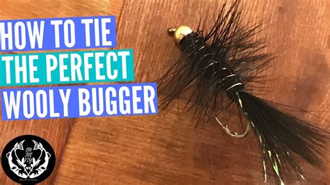 How To Tie The Perfect Wooly Bugger Classic Kiwi Flies Youtube