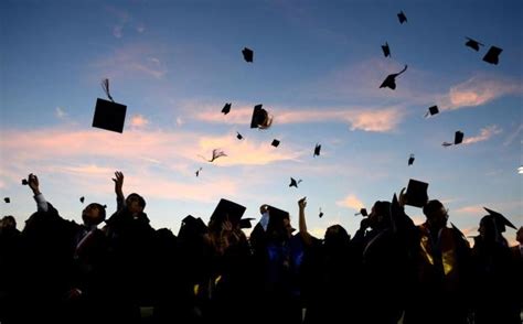 Graduation hats in the air. Graduation 2016: Tustin High says farewell to 473 seniors ...