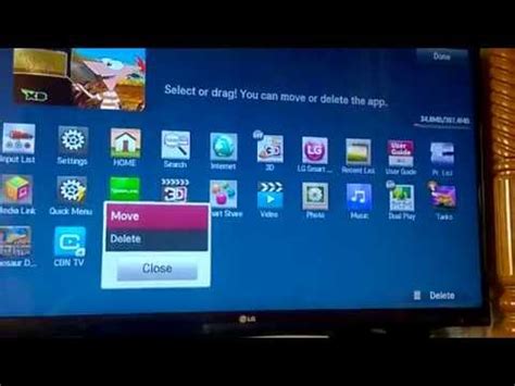 There are actually several ways to do it. how to uninstall apps on L.G. smart T.V. - YouTube